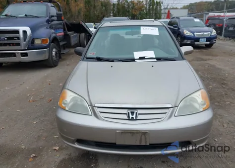 2002 Honda Civic Ex z USA, uszkodzony, nr VIN 2HGES26842H602960